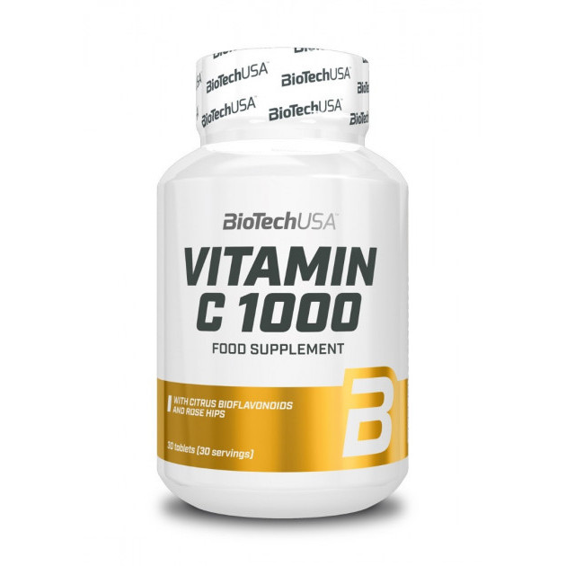 BiotechUSA Vitamin C 1000 Bioflavonoids 30 tabs - зображення 1