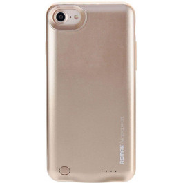 REMAX Power Bank Energy jacket with case for iphone7 2400 mAh Gold (PN-01/GO)
