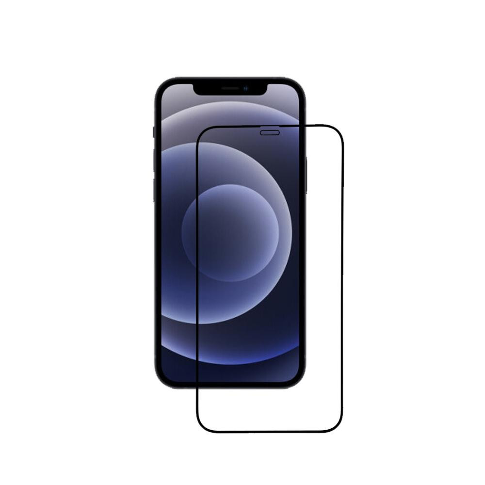 BeCover Защитное стекло для Apple iPhone 12 Black (705375) - зображення 1