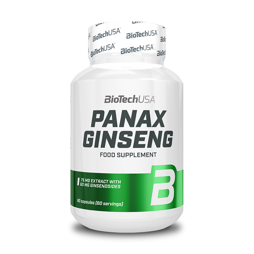 BiotechUSA Panax Ginseng /Korean Ginseng/ 60 caps - зображення 1