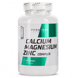 Progress Nutrition Calcium-Magnesium-Zinc Complex 90 tabs