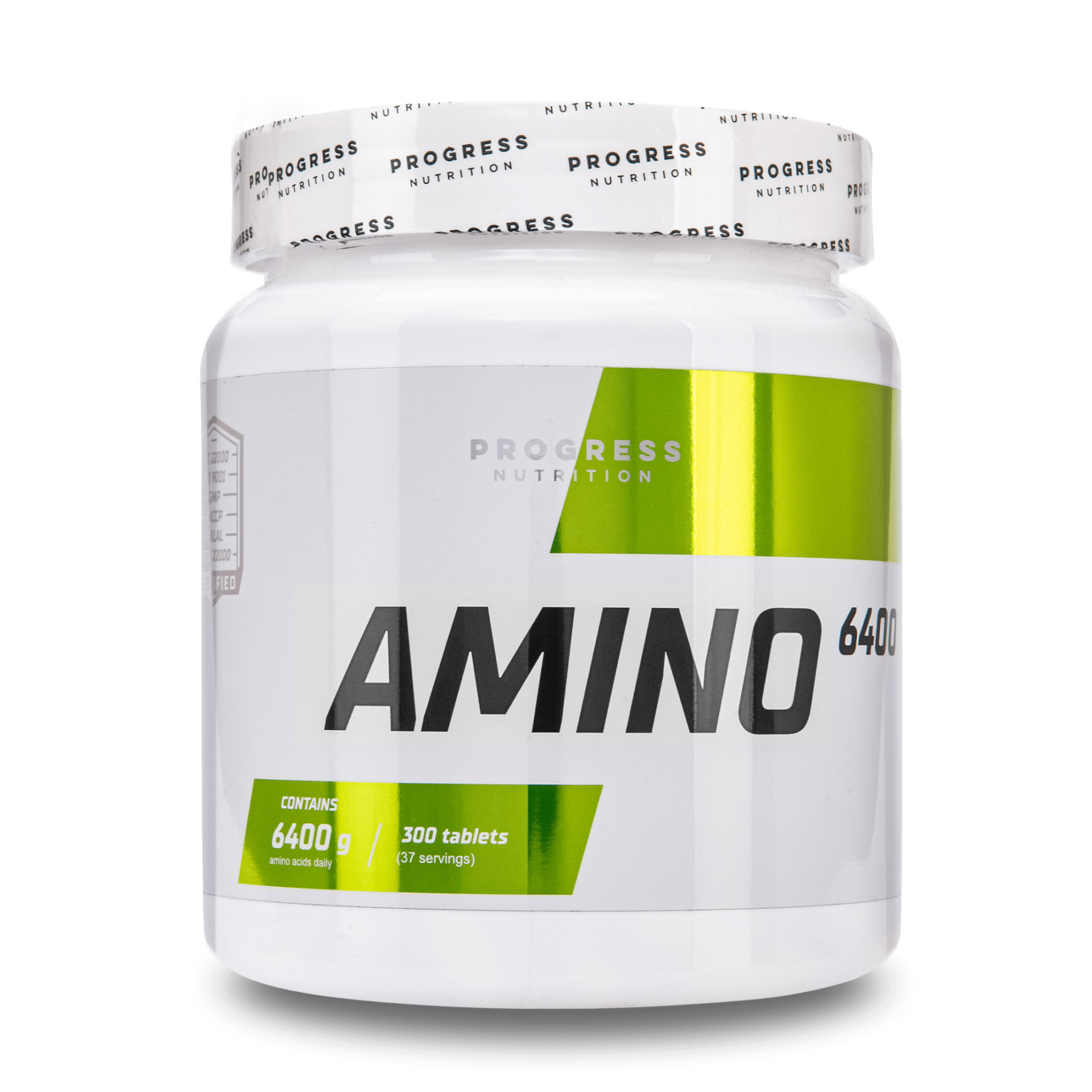 Progress Nutrition Amino 6400 300 tabs /37 servings/ - зображення 1