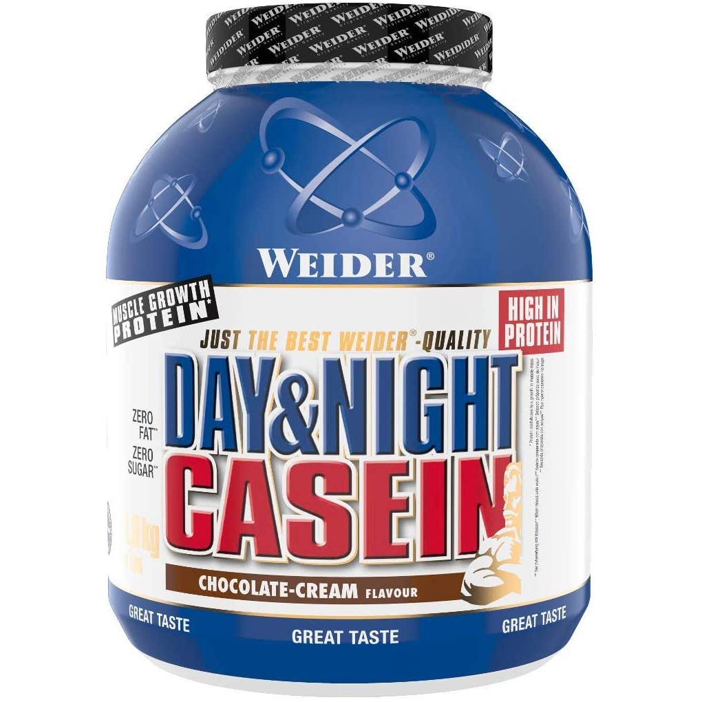 Weider Day & Night Casein 1800 g /72 servings/ Vanilla Cream - зображення 1