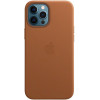 Apple iPhone 12 Pro Max Leather Case with MagSafe - Saddle Brown (MHKL3) - зображення 2