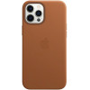 Apple iPhone 12 Pro Max Leather Case with MagSafe - Saddle Brown (MHKL3) - зображення 3