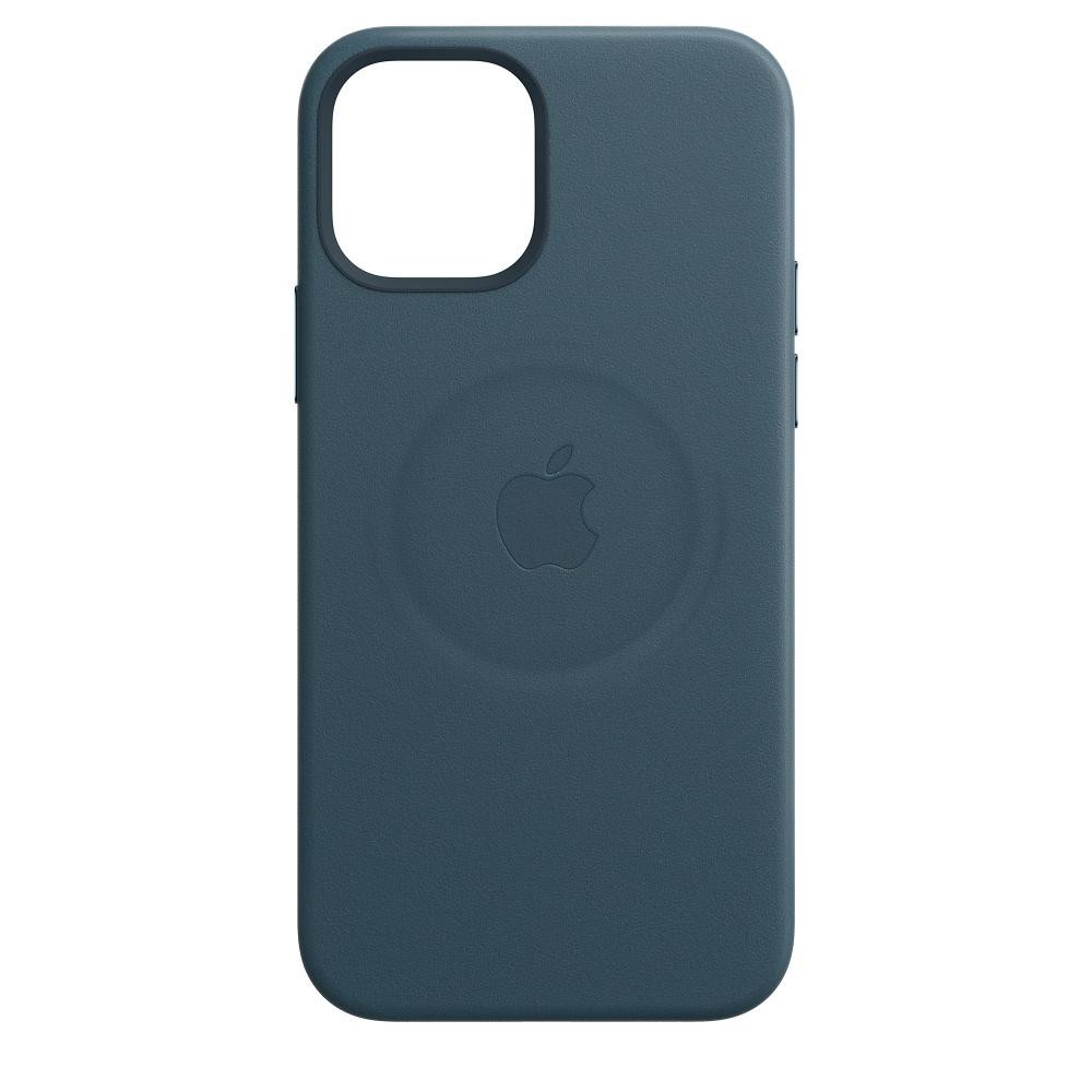 Apple iPhone 12 | 12 Pro Leather Case with MagSafe - Baltic Blue  (MHKE3) - зображення 1