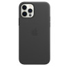 Apple iPhone 12 | 12 Pro Leather Case with MagSafe - Black (MHKG3) - зображення 3