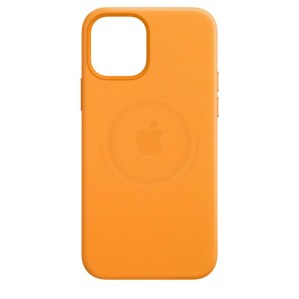 Apple iPhone 12 | 12 Pro Leather Case with MagSafe - California Poppy (MHKC3) - зображення 1