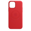Apple iPhone 12 | 12 Pro Leather Case with MagSafe - PRODUCT RED (MHKD3) - зображення 1
