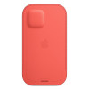Apple iPhone 12 | 12 Pro Leather Sleeve with MagSafe - Pink Citrus (MHYA3) - зображення 1