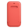 Apple iPhone 12 | 12 Pro Leather Sleeve with MagSafe - Pink Citrus (MHYA3) - зображення 2
