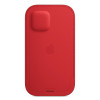 Apple iPhone 12 | 12 Pro Leather Sleeve with MagSafe - PRODUCT RED (MHYE3) - зображення 1
