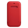 Apple iPhone 12 | 12 Pro Leather Sleeve with MagSafe - PRODUCT RED (MHYE3) - зображення 2