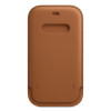 Apple iPhone 12 | 12 Pro Leather Sleeve with MagSafe - Saddle Brown (MHYC3) - зображення 2