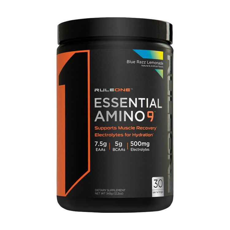 Rule One Proteins R1 Essential Amino 9 345 g /30 servings/ Blue Razz Lemonade - зображення 1