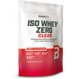 BiotechUSA Iso Whey Zero Clear 454 g /18 servings/ Tropical Fruit