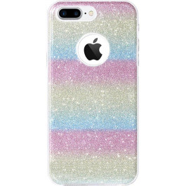 TOTO TPU Shine Case iPhone 7 Plus Rainbow