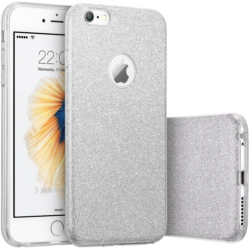 TOTO TPU Shine Case iPhone 7 Silver - зображення 1