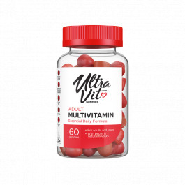 VPLab UltraVit Gummies Adult Multivitamin 60 tabs Orange Strawberry