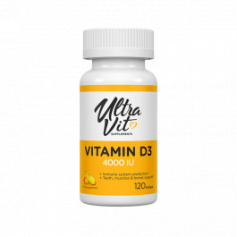 VPLab UltraVit Vitamin D3 4000 IU 120 caps
