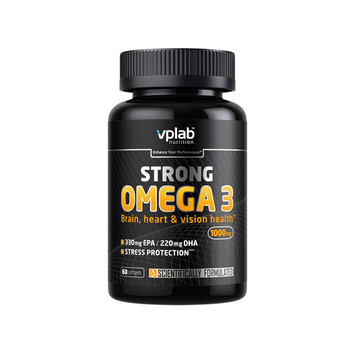 VPLab Strong Omega 3 60 softgels - зображення 1