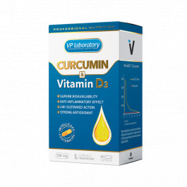 VPLab Curcumin & Vitamin D3 60 caps