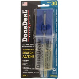 DoneDeal DD6565 30-минутный адгезив для пластиков и металлов (прозрач.)