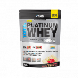 VPLab 100% Platinum Whey 750 g /25 servings/ Raspberry White Chocolate