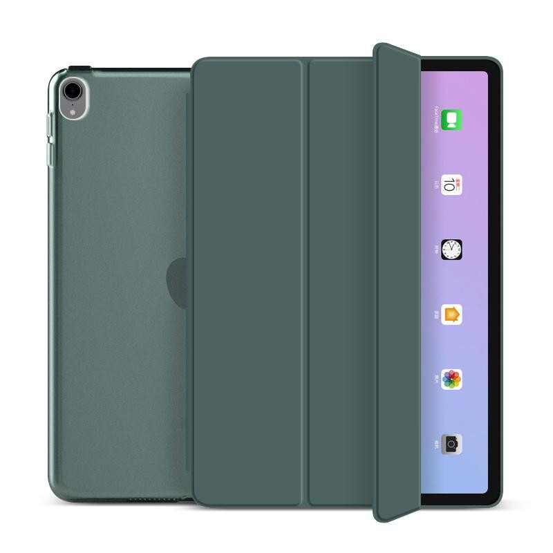 BeCover Силиконовый чехол-книжка для Apple iPad Air 10.9 2020/2021 Dark Green (705499) - зображення 1