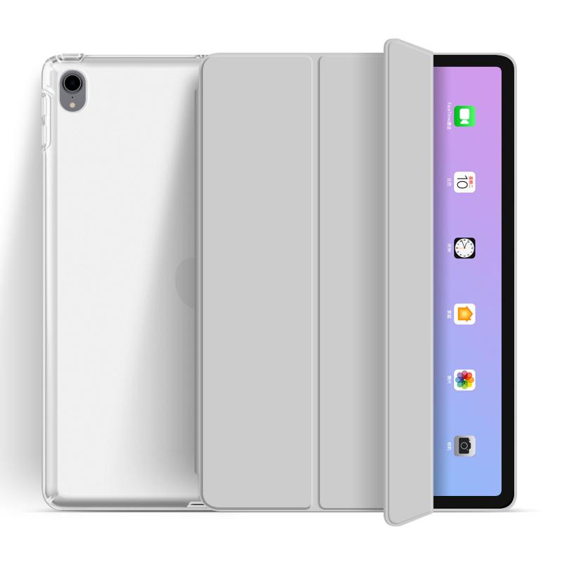 BeCover Чехол-книжка Tri Fold Soft TPU для Apple iPad Air 10.9 2020/2021 Gray (705506) - зображення 1