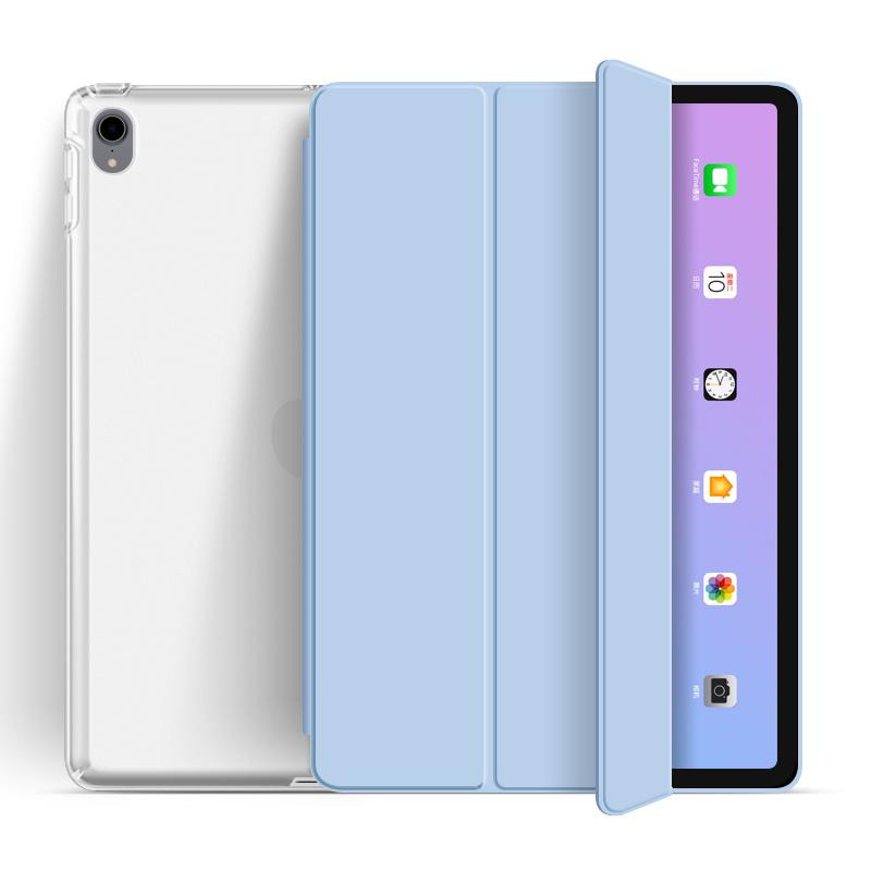 BeCover Чехол-книжка Tri Fold Soft TPU для Apple iPad Air 10.9 2020/2021 Light Blue (705507) - зображення 1