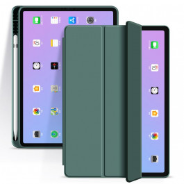   BeCover Чехол-книжка с креплением Apple Pencil для Apple iPad Air 10.9 2020/2021 Dark Green (705514)