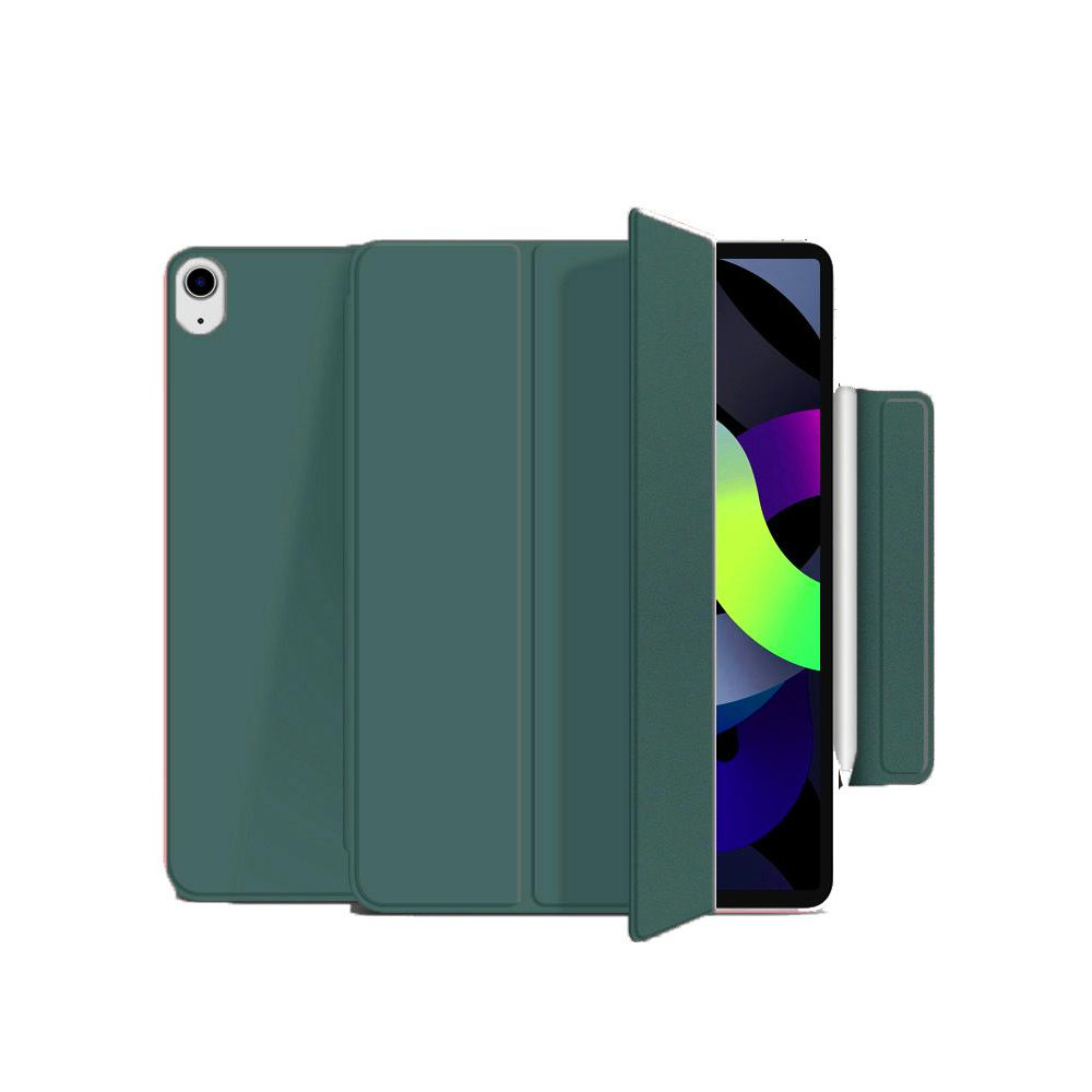 BeCover Чехол-книжка Magnetic Buckle для Apple iPad Air 10.9 2020/2021 Dark Green (705542) - зображення 1