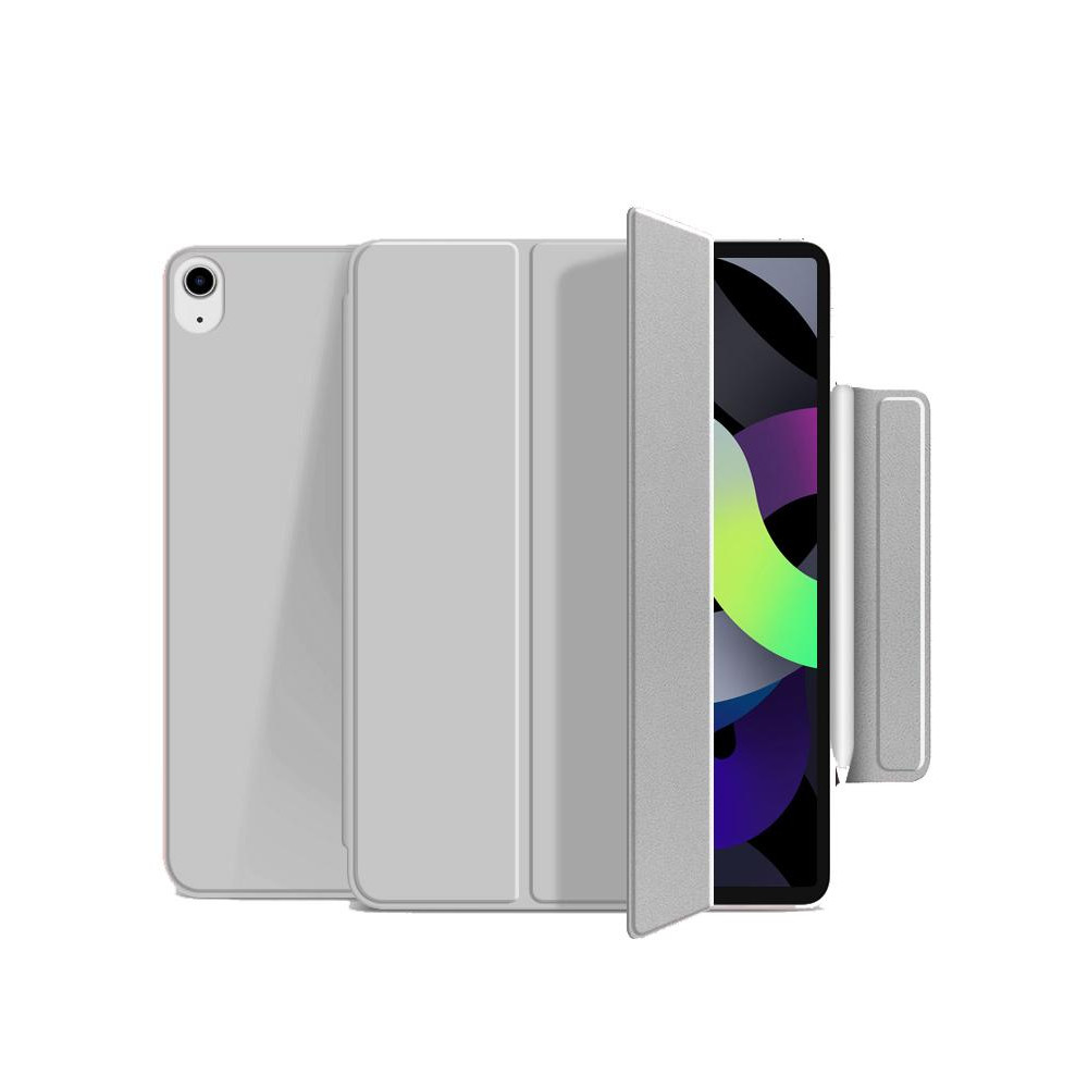 BeCover Чехол-книжка Magnetic Buckle для Apple iPad Air 10.9 2020/2021 Gray (705543) - зображення 1