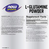 Now L-Glutamine Powder 1000 g /200 servings/ Unflavored - зображення 2