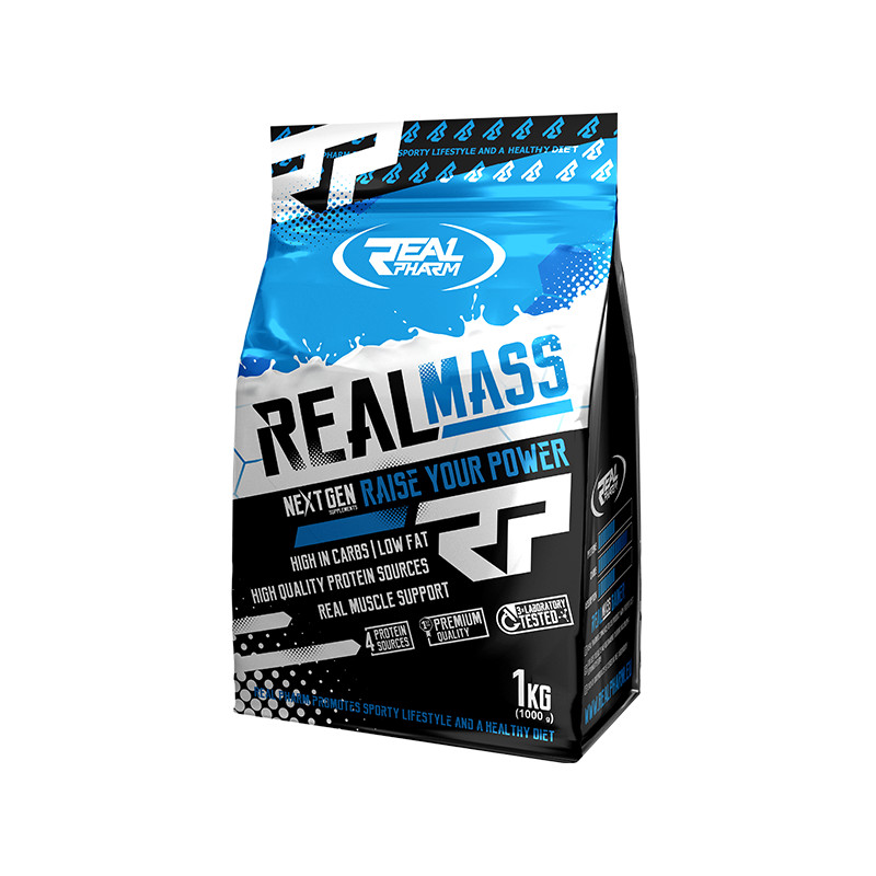 Real Pharm Real Mass 1000 g /13 servings/ Tiramisu - зображення 1