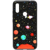 TOTO Cartoon Print Glass Case Xiaomi Redmi 7 Planets - зображення 1