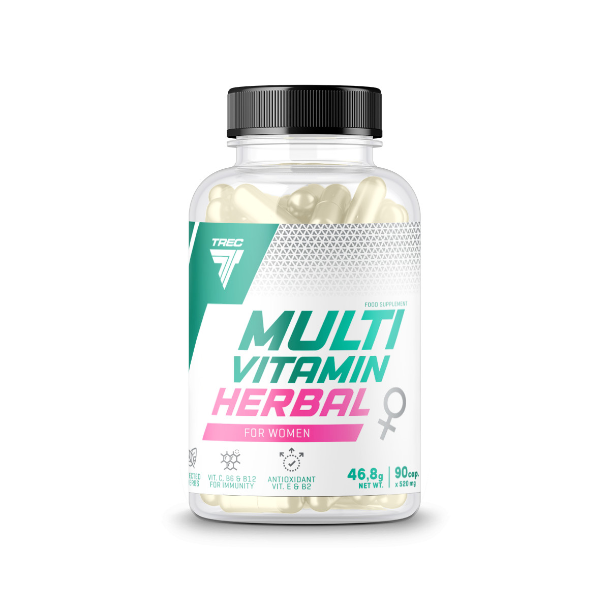 Trec Nutrition Multivitamin Herbal For Women 90 caps - зображення 1