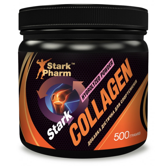 Stark Pharm Stark Collagen Hydrolyzed Pure Powder 500 g /100 servings/ Unflavored - зображення 1