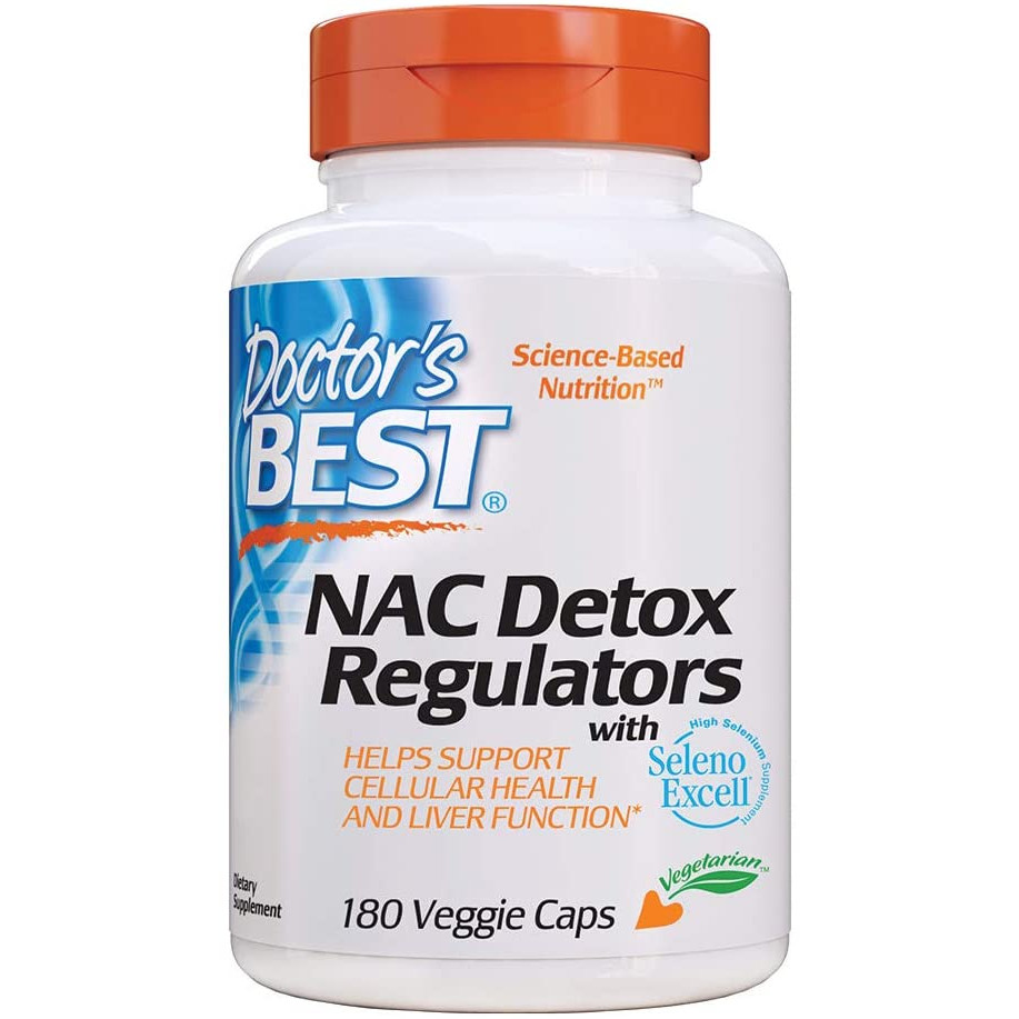 Doctor's Best NAC Detox Regulators 180 caps - зображення 1