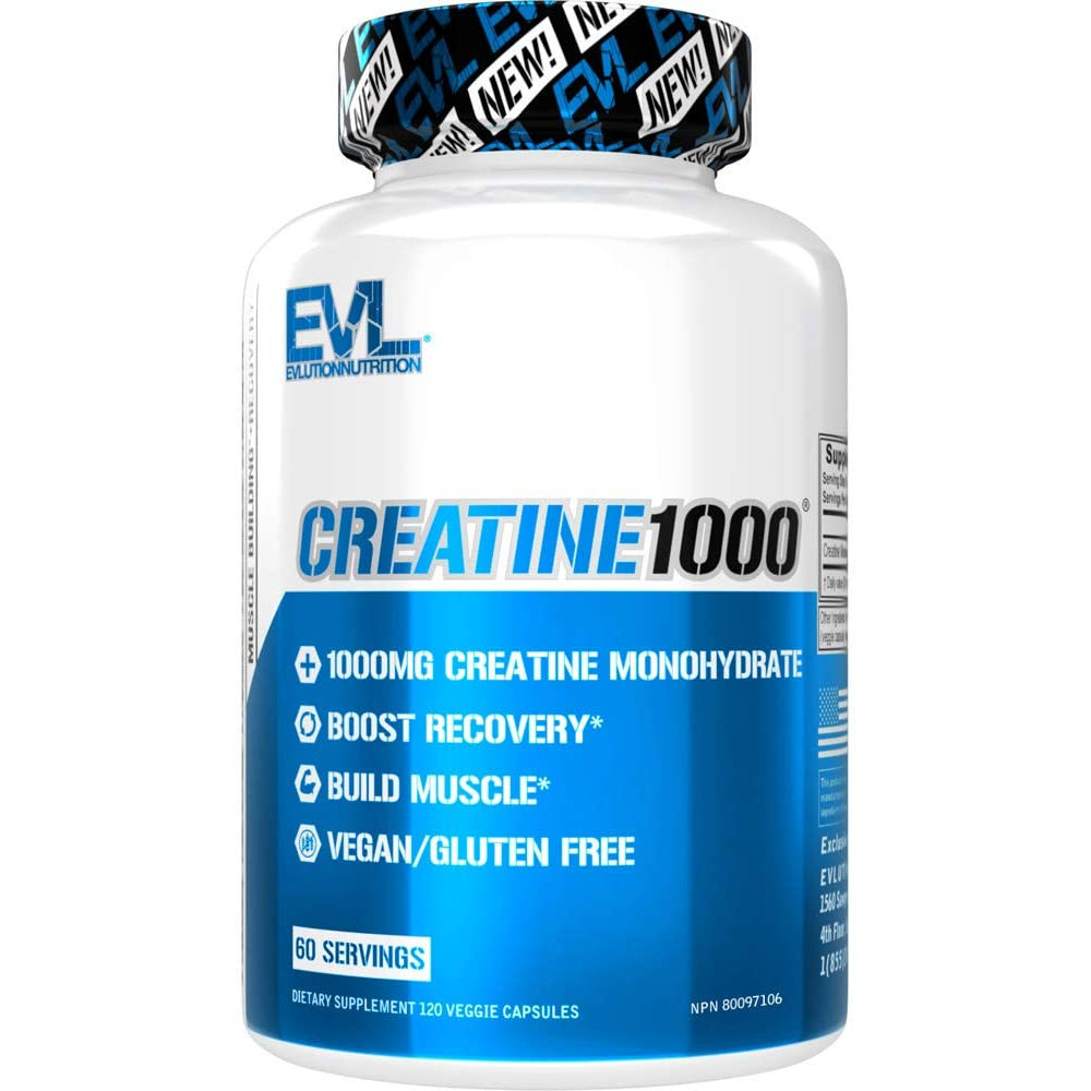 Evlution Nutrition Creatine1000 120 caps /60 servings/ - зображення 1