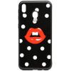 TOTO Cartoon Print Glass Case Samsung Galaxy M20 Red Lips - зображення 1