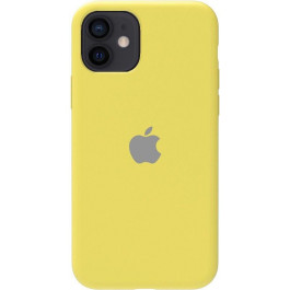 TOTO Silicone Full Protection Case Apple iPhone 12 Mini Lemon Yellow