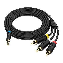 3.5mm Male to 3RCA Male (BCBBG)