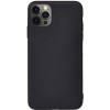 TOTO 1mm Matt TPU Case Apple iPhone 12 Pro Max Black - зображення 1