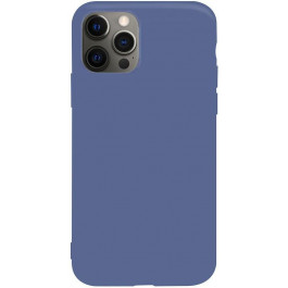TOTO 1mm Matt TPU Case Apple iPhone 12 Pro Max Navy Blue