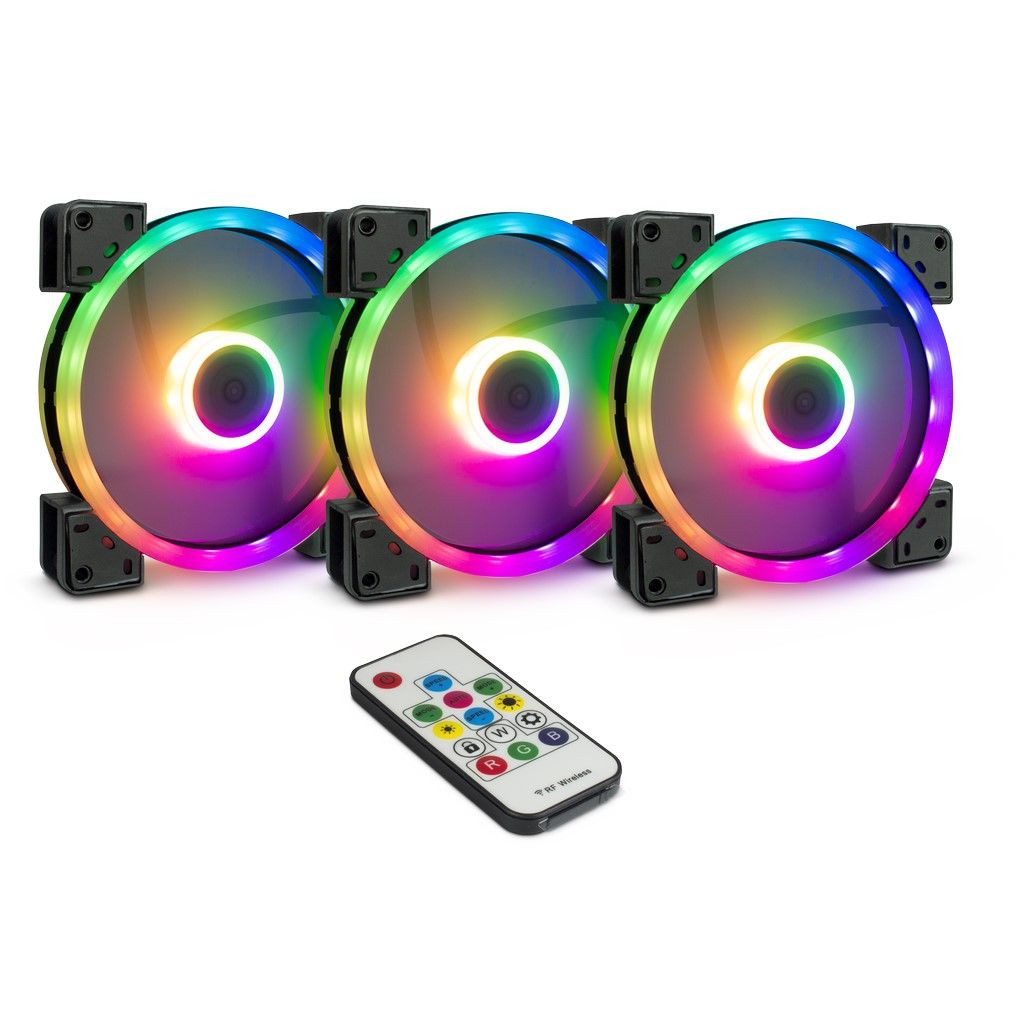 Inter-Tech ARGUS RGB-FAN SET RS-14 (88885536) - зображення 1