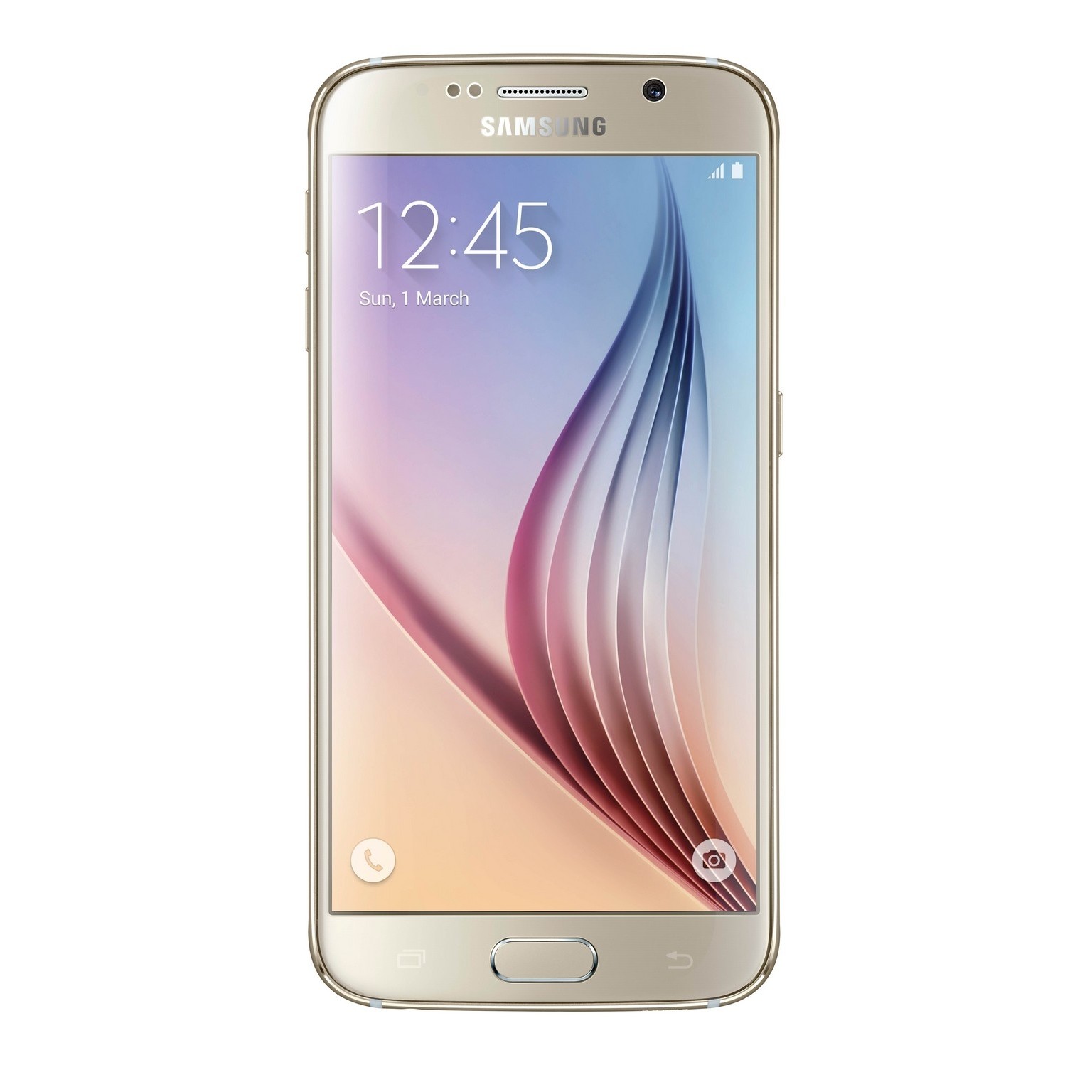 Samsung G920F Galaxy S6 64GB (Gold Platinum) - зображення 1