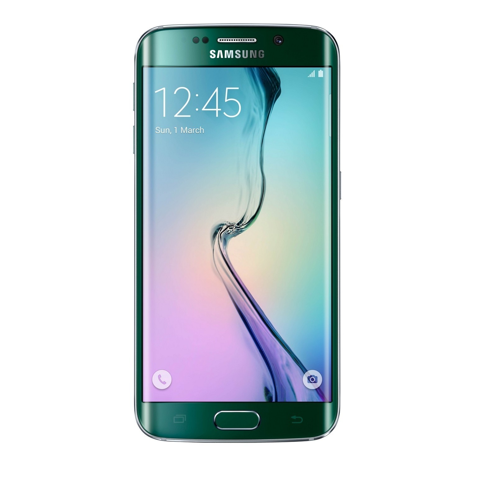 Samsung G925F Galaxy S6 Edge 32GB (Green Emerald) - зображення 1
