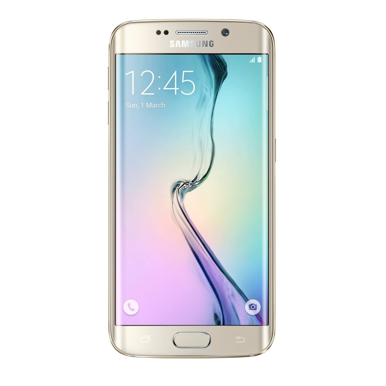 Samsung G925F Galaxy S6 Edge 64GB (Gold Platinum) - зображення 1